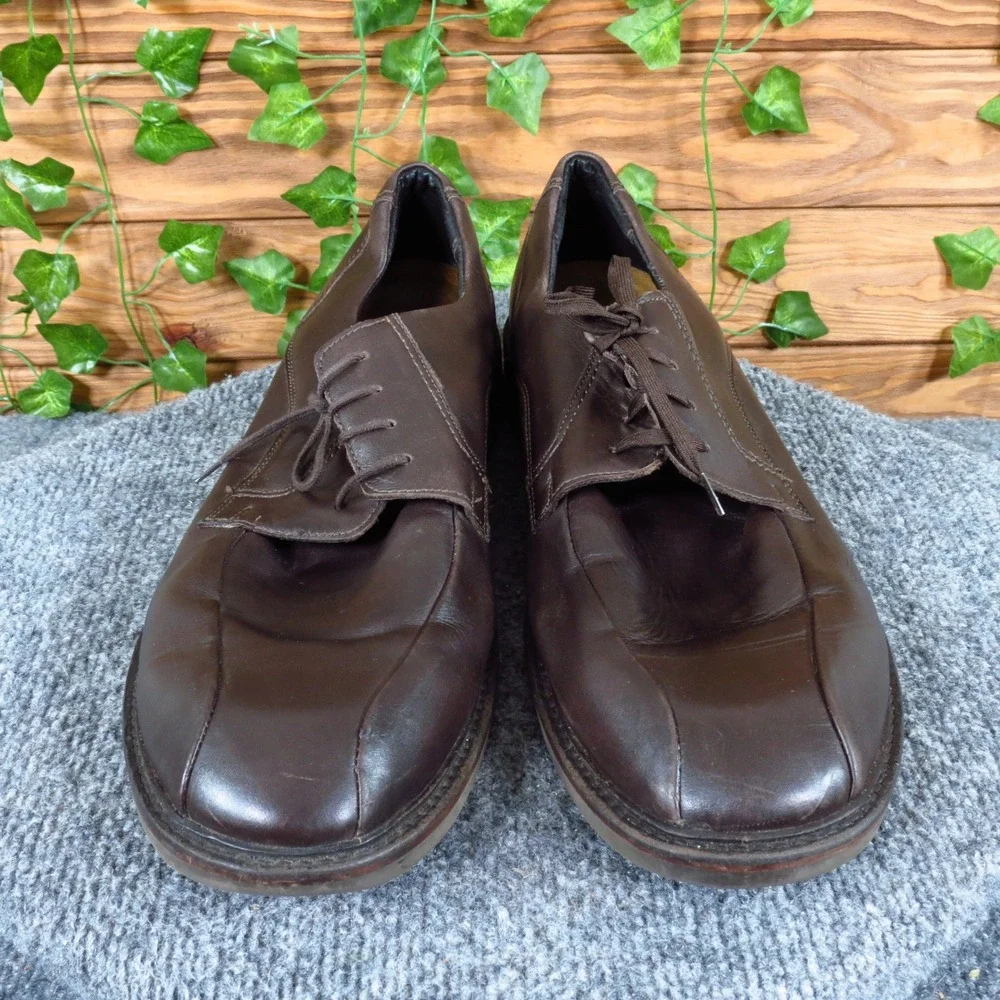 Naot Derby Mens Oxford Shoes Size 12 Professional Dress Brown Leather